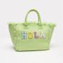 2022 Keymay USA Warehouse Free Shipping Bright Color Fashion Large Capacity Handbag Mixed 6 Color Canvas Fring Beach Tote Bag