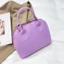2024 Joker Shell Bag for Ladies Simple Fashionable Single Strap Sling Portable with Chain Decoration Wholesale for Foreign Trade
