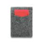 Eco-friendly Cork Slim Wallet for Men, RFID Safe Vegan Non Leather Bi-fold Cards Cash Front Pocket Money Clip Wallet