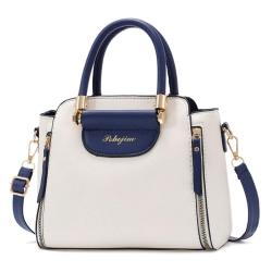 ZR260 Bag Women's 2023 New Fashion Contrast Color Handbag Large Capacity One Shoulder Crossbody Bag Tide