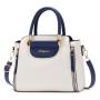 ZR260 Bag Women's 2023 New Fashion Contrast Color Handbag Large Capacity One Shoulder Crossbody Bag Tide