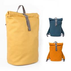 CHANGRONG Custom Lightweight Laptop Roll Top Backpack for Women Men