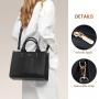 LOVEVOOK 2024 Fashion Leather Purse and Handbags Satchel Shoulder Crossbody Bag Top Handle Bags PU leather Tote Bag for Women