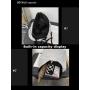 KBW077 New Fashion Drawstring Cuffed Backpack Men's and Women's Trend Large-capacity Mesh Backpack