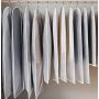 Wholesale clear transparent pvc clothes cover bag storage hanging dust PEVA garment bag cover for clothes 2024