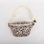 Keymay Print Your Own Pattern Inner Zipper Pocket Gold Hardware Waterproof Nylon Waist Pack Plaid Fanny Pack Chest Waist Bag