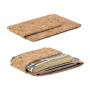 RFID Blocking magnetic cork credit card holder eco-friendly cork money clip card holder