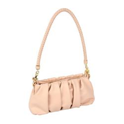 Retro Women Pleated Cloud Bag 2022 PU Leather Wrinkled Handle Armpit Bag Tote Ruched Wild Female Purse Hand bags
