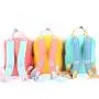 CHANGRONG Custom color block Children School backpack recycled