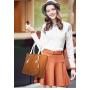 ZR657 Women Bag New Fashion Sets Of Mother Bag Ladies PU Large Capacity Shoulder Handheld Cover Type Crossbody Bucket Tote Bag