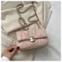 Small Square Para Mujeres Bolso Bolsas Chains Fashion Leather Crossbody Bags For Women Lock Designer Handbag Wholesale CY136