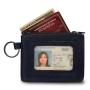 Handmade quality leather cards holder leather coin pouch leather card wallet zipper small wallet