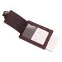 Wholesale hot sale Leather Luggage Tag for Suitcase Women Kids Luggage Travel name Bag Tags with Privacy Cover