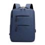 ZR157 Backpack USB Rechargeable Wearable Backpack 15.6-inch Leisure Business Travel Computer Bag Printed Logo