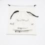 High Quality Drawstring Gift Packaging Shoe Dust Cotton Bag For Handbag Organic Cotton Muslin Shopping Bags