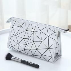 Professional Custom Logo Cute Creative Cosmetic Bags Pouch Pu Zipper Small Vanity Full Makeup Set Bag With Bag