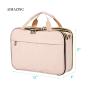 Portable Makeup Organizer Stand Up Cosmetic Bag Hanging Toiletry Bag for Women Cosmetic Case for Travel