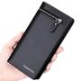 OEM094 Leather Men Luxury Wallet For Men Classic Clutch Bags Fashion Card Holder Long Wallet Zipper Coins Purses