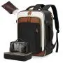 LOVEVOOK Fashion Design 40L multifunctional travel laptop backpack with 3 Packing Cubes 17 In Business travel backpack for women