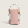 2024 Vegan Leather Lady Bucket Handbags Clear PVC Purse And Handbag For Women Design