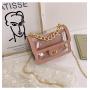2020 new arrival transparent PVC women shoulder bag summer designer clear jelly beach bag for women