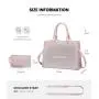 LOVEVOOK 2024 new fashion classic designer leather computer hand bag ladies large capacity 15.6 inch laptop tote bag for women