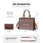 LOVEVOOK wholesale Large Bags 2pc Tote Bag Multi Use work shoulder laptop Tote handbags with compartments For Ladies and girls