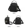Nylon Waterproof Women's Shell Bag Pure Color Zipper Crossbody One Shoulder Travel Bag Handbags for Women Free Shipping