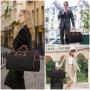 LOVEVOOK New Design Foldable Garment Duffle Bags for Travel with Shoe Pouch Convertible Carryon Hanging Suit Business Travel Bag