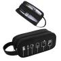 Water Repellent Travel Hanging Cosmetic Organizer Medium Toiletry Zipper Storage Bags Customized Makeup Cases