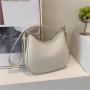New fashionable high-end niche simple one shoulder crossbody bag