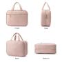 Lovevook 2022 Waterproof Large Travel Toiletry Bag with Carry Handle and 360 Rotating Hooks Foldable Women's Cosmetic Bags
