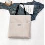 Simple Fashion Girls School Student Shoulder Handbag Multi-pocket Nylon Women Shopping Tote Bag