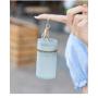 HR629 Women Lipstick Storage Bag Girl Portable Mini Simple Hand Cosmetics Headset Travel Makeup Bag PVC Coin Purse Wallet