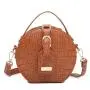 2024 Custom Crocodile Round Purse And Handbag Low MOQ Fashion Designer Handbags Famous Brands