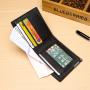 Wholesale Low Price PU Leather Men's Card Holder Short Wallet Men Money Purses