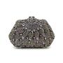 Fashion Luxury 2024 Customize Flower Crystal Evening Box Bags For Women High Quality Jewelry Wedding Ladies Clutch Bag