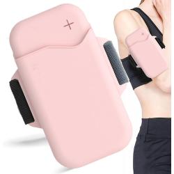 HR227 Unisex Silicone Running Water Bottle Bag Outdoor Sports Water Cup Storage Bag Arm Fitness Mobile Coin Card Hold Wallet