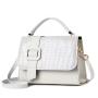OEM Low MOQ Handbag Custom logo I speak Fluent French Vegan Leather PU Fashion Ladies Handbags 2022 Totes