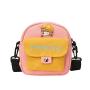 Cute Canvas Messenger Bag Autumn Cartoon Super Cute Girl Small Square Bag Street Casual Shoulder Bag
