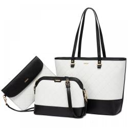 Lovevook Hot Selling Women's Purse Handbags Set for Women Office Hand Bags Ladies