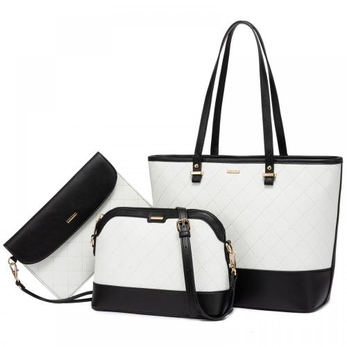 Lovevook Hot Selling Women's Purse Handbags Set for Women Office Hand Bags Ladies