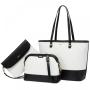 Lovevook Hot Selling Women's Purse Handbags Set for Women Office Hand Bags Ladies