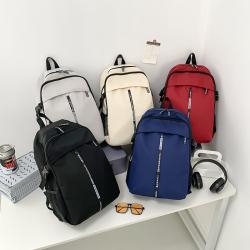 Fashion Simple Travel Casual Commuting Backpack High Quality  Personalized Large Capacity Multifunction Students Schoolbag