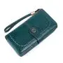 ZWY002 Hot Selling RFID Women Wallets Retro Style Long Zipper Money Clip Multicard Slot Fashion PU Leather Wallet Handbag