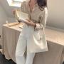 NEW Trendy Autumn&Winter Brown Tan Shoulder bags big women handbags ladies fashion shoulder purse vegan leather bags wholesale