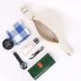 CHANGRONG Custom fashion women's zipper corduroy waist crossbody bag