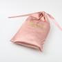 Reusable Wholesale Hair Packaging Bags Silk Custom Logo Jewelry Gift Drawstring Dust Cosmetic Bag For Handbag
