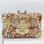 New Evening Handbag Crystal Clutch Bling Party Bag Bridal Wedding Elegant Handmade Hollow Flower Diamond Evening Bags For Women