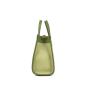Wholesale high quality custom green plain leather handbags shoulder bag  woman bag designer lady hand bags